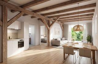 Wohnung kaufen in 23942 Dassow, 2-Zimmer-Wohnung in saniertem Getreidespeicher als attraktive Ferienwohnung an der Ostsee
