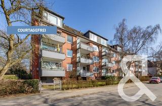 Wohnung kaufen in Dernauer Straße 20a, 22047 Wandsbek, Vermietete Dachgeschosswohnung als Kapitalanlage im Grünen