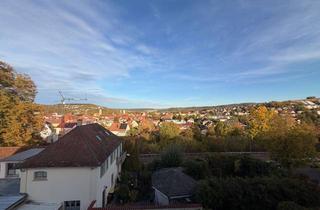 Wohnung kaufen in 97980 Bad Mergentheim, Großzügige Dachgeschosswohnung mit traumhaftem Ausblick über Bad Mergentheim