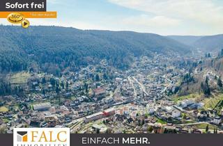 Wohnung kaufen in 75323 Bad Wildbad, Geräumiges Wohnen: 3-Zimmer-Konzept in Top-Zentrumslage von Bad Wildbad. Provisionsfrei!