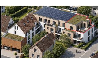 Wohnung kaufen in 74254 Offenau, 116 m² im QNG-Neubau – vier Zimmer, Süd-Dachterrasse und viel Raum zum Leben