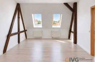 Wohnung mieten in 39288 Burg, Schöne 2-Raum-Dachgeschosswohnung mit Balkon in Burg