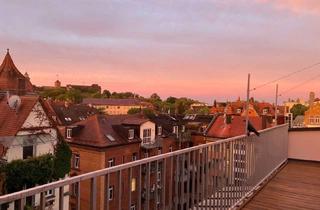Wohnung mieten in Hastverstraße, 90408 Nürnberg, Kaffee mit Burgblick auf XXL-Dachterrasse? Altbauflair, 3 Zimmer, 96 qm, EBK, vollmöbliert. Deins?