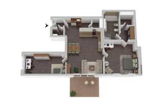Wohnung mieten in Parkstraße, 33154 Salzkotten, Erdgeschosswohnung mit Terrasse zu vermieten!