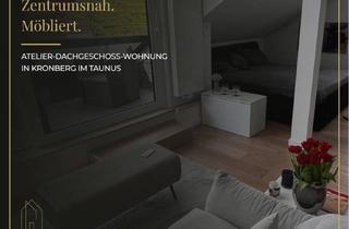 Wohnung mieten in 61476 Kronberg, KOPIE - ATELIER-DACHGESCHOSS-WOHNUNG IN KRONBERG IM TAUNUS