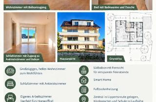 Wohnung mieten in Kirchweg, 88662 Überlingen, Modernes Wohnerlebnis: Helle 3,5-Zimmer-Wohnung in Überlingen