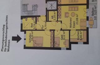 Wohnung mieten in Gerhauserstraße 7a, 86551 Aichach, Wohnen mit Charakter: Drei-Zimmer-Wohnung in Aichach, zentrale Lage