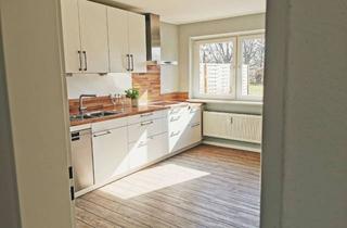 Wohnung mieten in Ziegelei, 25581 Hennstedt, Gemütliche 4-Zimmer-Wohnung in Seenähe mit Terrasse, Einbauküche, Garten & Panormafenster