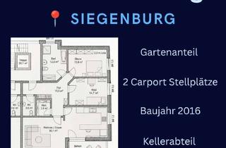 Wohnung mieten in Morgenrother Mühlweg, 93354 Siegenburg, Charmante 3-Zimmer Garten-Wohnung in Siegenburg, inkl. Carport & Kellerabteil