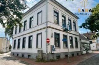 Gewerbeimmobilie kaufen in 32257 Bünde, Historisches Geschäftshaus mit eindrucksvoller Fassade und vielseitigem Potenzial