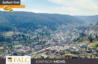 Wohnung kaufen in 75323 Bad Wildbad, Geräumiges Wohnen: 3-Zimmer-Konzept in Top-Zentrumslage von Bad Wildbad. Provisionsfrei!