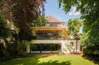 Villa kaufen in 68165 Schwetzingerstadt, Bestlage Luisenpark - Villa mit Südwestgarten, Indoor Pool und viel Privatsphäre!