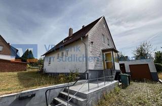 Haus kaufen in 91626 Schopfloch, Renovierungsbedürftiges Wohnhaus mit Garten, Wintergarten und Garage