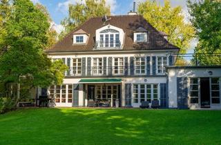 Villa kaufen in 40667 Meerbusch, Repräsentative Landhausvilla mit parkähnlichem Grundstück und großzügigen Terrassen