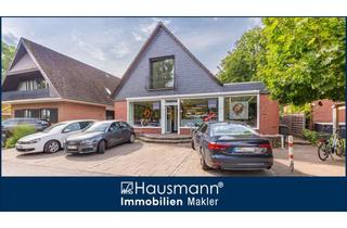 Einfamilienhaus kaufen in 22850 Norderstedt, Norderstedt-Garstedt:Gepflegtes Einfamilienhaus mit Gartenparadies und interessanter Gewerbeeinheit!