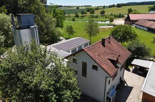 Haus kaufen in 84056 Rottenburg, Vielseitiges Anwesen mit Entwicklungsmöglichkeiten – Wohnen & Arbeiten mit großer Gewerbehalle