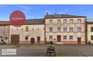 Bauernhaus kaufen in 66706 Perl, GRENZE LUXEMBURG: BAUERNHAUS MIT GROßEN STALLUNGEN AUF 13 AR!