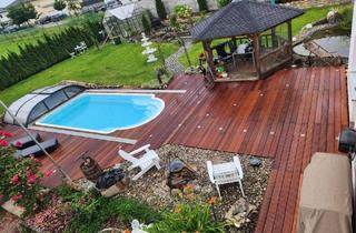 Einfamilienhaus kaufen in 86633 Neuburg, Provisionsfrei! Gepflegtes, grundsaniertes Einfamilienhaus mit traumhaftem Garten und Pool