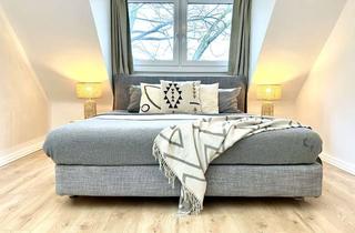 Immobilie mieten in Alfredstraße, 45133 Rüttenscheid, Stilvolle möblierte Dachgeschosswohnung in Essen-Rüttenscheid