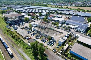 Büro zu mieten in 63110 Rodgau, Freilager/befestigt (20.000 m²) mit Halle (1.500 m²) & Büro-/Sozial (600 m²)