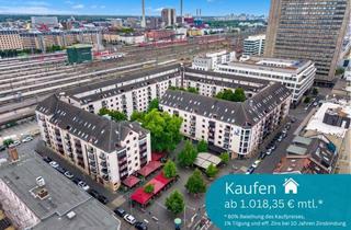 Wohnung kaufen in 60329 Frankfurt, ++ Stressfrei und renditestark vermieten! Voll möblierte 2-Zimmer-Wohnung mit Balkon ++