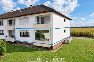 Wohnung kaufen in 32423 Minden, Große Eigentumswohnung im Hochparterre in Feldrandlage von Meißen