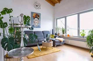 Penthouse kaufen in 74172 Neckarsulm, Neuberg: Wohnen auf zwei Ebenen – ein Penthouse mit besonderem Flair, Dachterrasse und Balkon