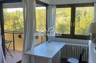 Wohnung kaufen in 97084 Würzburg, Provisionsfrei: Möbliertes Apartment mit Balkon und Weinbergblick in Heidingsfeld, sofort frei