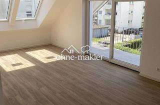 Wohnung mieten in 71364 Winnenden, Lichtdurchflutete 2,5-Zimmer-Dachgeschosswohnung mit großem Balkon & Fußbodenheizung