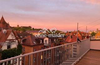 Lofts mieten in 90408 Nürnberg, Kaffee mit Burgblick auf XXL-Dachterrasse? Altbauflair, 3 Zimmer, 96 qm, EBK, vollmöbliert. Deins?