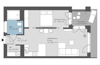 Wohnung mieten in Westfälische Str. 21, 10709 Wilmersdorf, Wohnglück - 2-Zi.-Wohnung im Neubau mit Terrasse und Einbauküche