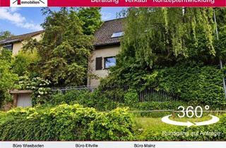 Einfamilienhaus kaufen in 65399 Kiedrich, Freistehendes Einfamilienhaus mit großem Garten in naturnaher Lage