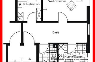 Wohnung mieten in 07548 Gera, Hell und geräumig --- 2-Raum-Hochparterre-WE in Gera-Debschwitz !