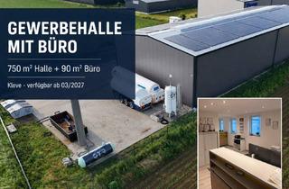 Büro zu mieten in Kleve Van-Houten-Straße 11, 47533 Kleve, Moderne Gewerbehalle in Kleve | 800 m² | Büro & Außenflächen | ab 260 m² teilbar