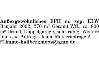 Haus kaufen in 85399 Hallbergmoos, Außergewöhnliches EFH m. ELWhng