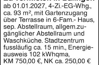 Wohnung mieten in 72336 Balingen, Zu vermieten in Balingen