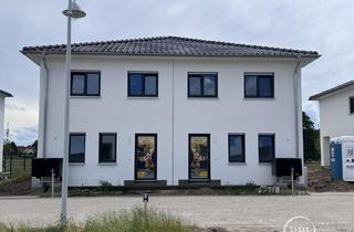Doppelhaushälfte kaufen in 14547 Beelitz, Beelitz - Provisionsfrei: Im Grünen von Beelitz: 4 Zimmer, 120 m², eigenes Grundstück