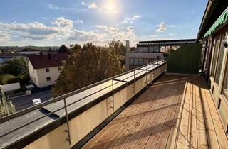 Wohnung kaufen in 84130 Dingolfing, Dachgeschossaparrtement mit großer Dachterrasse und Panoramablick in Dingolfing nähe BMW/Develey