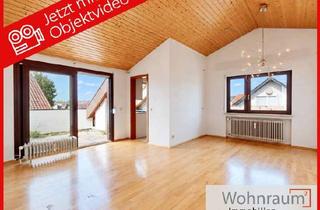 Wohnung kaufen in 72649 Wolfschlugen, Helle 2-Zimmer-Dachgeschosswohnung mit Loggia in Wolfschlugen