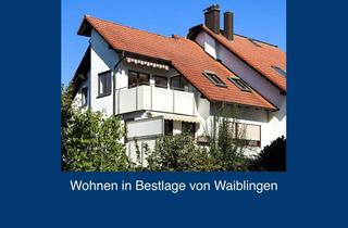 Wohnung kaufen in 71334 Waiblingen, SCHÖNER WOHNEN - Bestlage. Charmant. Preis-Wert.