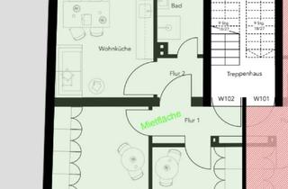 Wohnung mieten in Lauteschlägerstraße, 64289 Darmstadt, 2-Zimmer Wohnung- in bester Lage im Martinsviertel