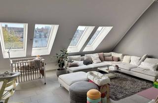 Wohnung mieten in Oberkasseler Straße 114, 40545 Oberkassel, 3-Zimmer-Dachgeschosswohnung in Düsseldorf-Oberkassel mit Garagenstellplatz und Balkon