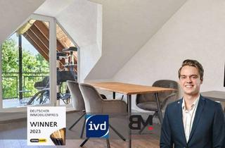 Wohnung kaufen in 86415 Mering, Charmante 2,5-Zimmer-Dachgeschosswohnung mit Südloggia und Stellplatz | ca. 55 m² | Mering