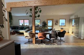 Wohnung mieten in 88161 Lindenberg, Hell, warm, großzügig: 125 m² unterm Dach im Effizienzhaus 55, am grünen Ortsrand von Lindenberg
