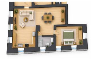 Wohnung mieten in 83454 Anger, Wohnen mit historischem Charme: frisch renovierte 2 Zimmerwohnung in Anger Vachenlueg