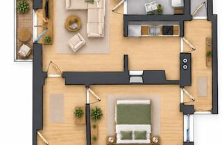 Wohnung mieten in 83454 Anger, Wohnen mit historischem Charme: frisch renovierte 2,5 Zimmerwohnung in Anger Vachenlueg