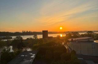 Penthouse mieten in 50769 Worringen, Extravagantes Penthouse mit Rheinblick, Dachterrasse und Kamin