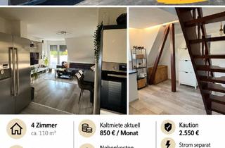 Wohnung mieten in Leibnizstraße 12, 58706 Menden, Moderne 4 Zimmer, Maisonette mit Dachterrasse & EBK