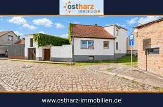 Einfamilienhaus kaufen in 06467 Hoym, Platz für Ihre Ideen: Sanierungsbedürftiges Einfamilienhaus mit Garten in Hoym