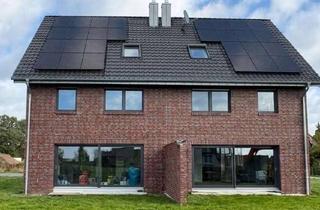 Haus mieten in Mohnblumenstraße 10, 48249 Dülmen, Großzügige Neubau DHH (KFW40 & Erdwärme) mit Blick ins Grüne